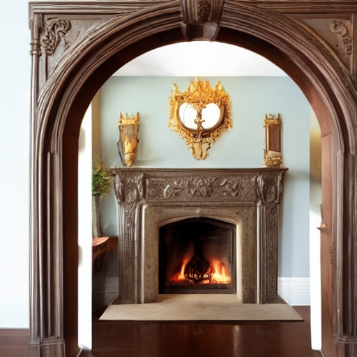 055_Ornate archway inset with matching fireplace in room..png